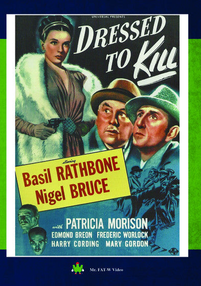 Sherlock Holmes Dressed To Kill (MOD) (DVD Movie) - movie cover art