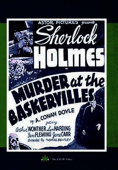 Sherlock Holmes "Murder at the Baskervilles" (MOD) (DVD Movie) - movie cover art