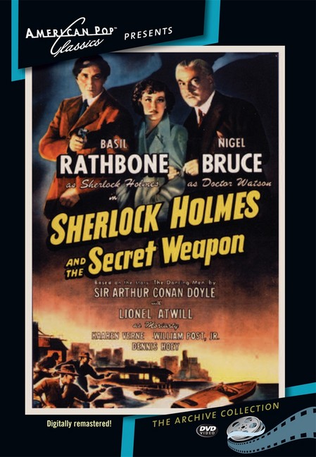 Sherlock Holmes: Secret Weapon (MOD) (DVD Movie) - movie cover art