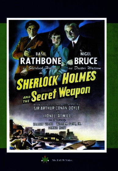 Sherlock Holmes "The Secret Weapon" (MOD) (DVD Movie) - movie cover art