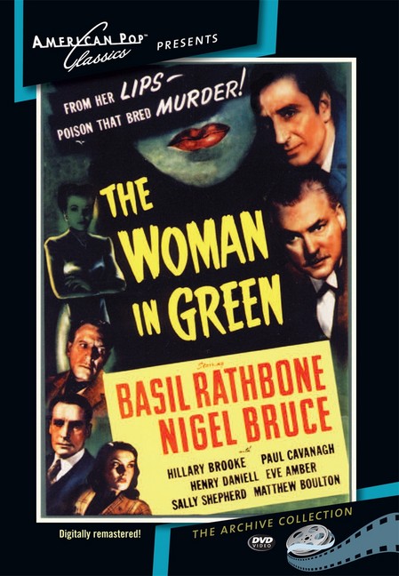 Sherlock Holmes: The Woman in Green (MOD) (DVD Movie) - movie cover art
