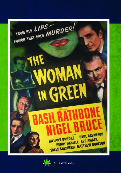 Sherlock Holmes "The Woman in Green" (MOD) (DVD Movie) - movie cover art