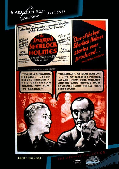 Sherlock Holmes: Triumph of Sherlock Holmes (MOD) (DVD Movie) - movie cover art