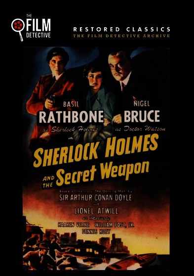 Sherlock Holmes and the Secret Weapon (MOD) (DVD Movie) - movie cover art