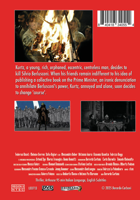 Shooting Silvio (MOD) (DVD Movie) - back cover art