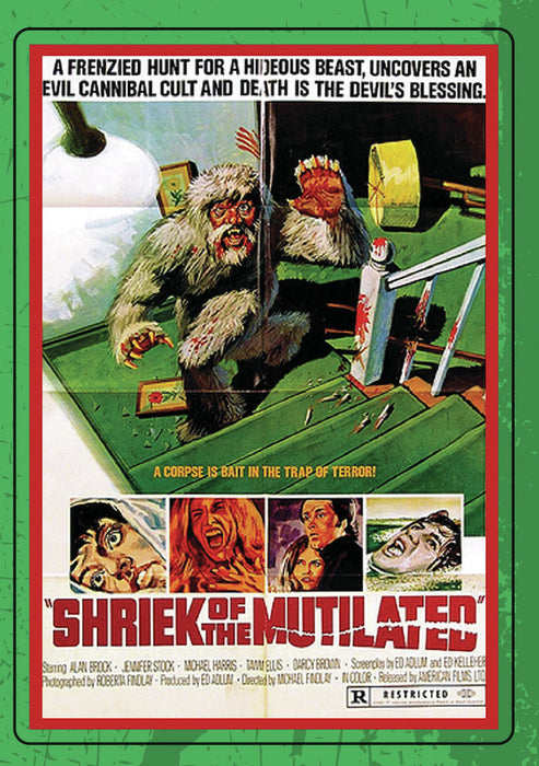Shriek of the Mutilated (MOD) (DVD Movie) - movie cover art