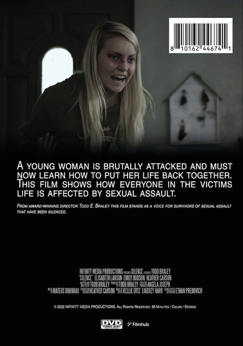 Silence (MOD) (DVD Movie) - back cover art