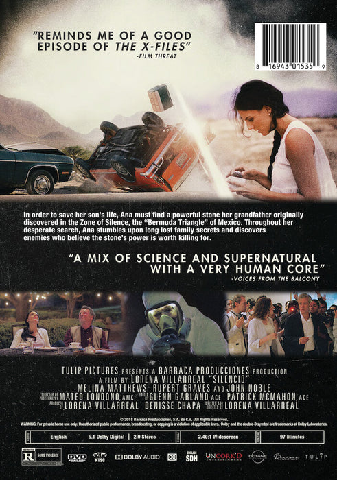 Silencio (MOD) (DVD Movie) - back cover art