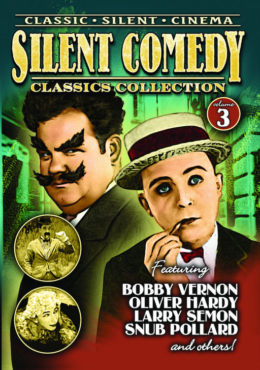 Silent Comedy Classics Collection, Volume 3 (MOD) (DVD MOVIE) - movie cover art