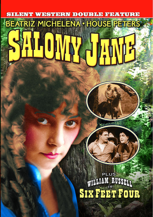 Silent Western Double Feature: Salomy Jane (1914) / Six Feet Four (191 (MOD) (DVD MOVIE) - movie cover art