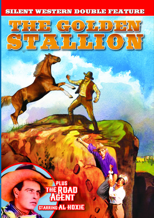 Silent Western Double Feature: The Golden Stallion (1927) / The Road A (MOD) (DVD MOVIE) - movie cover art