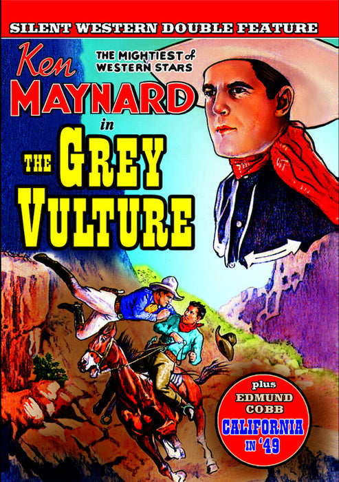 Silent Western Double Feature: The Grey Vulture (Silent) (1926) / Cali (MOD) (DVD MOVIE)