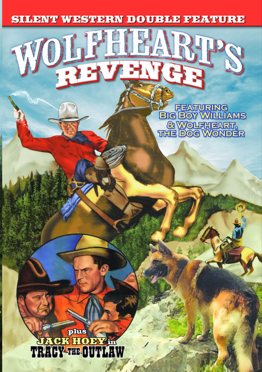 Silent Western Double Feature: Wolfheart's Revenge (1925) / Tracy the (MOD) (DVD MOVIE) - movie cover art