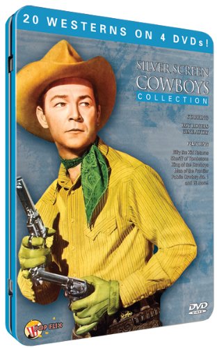 Silver Screen Cowboys DVD - movie cover art