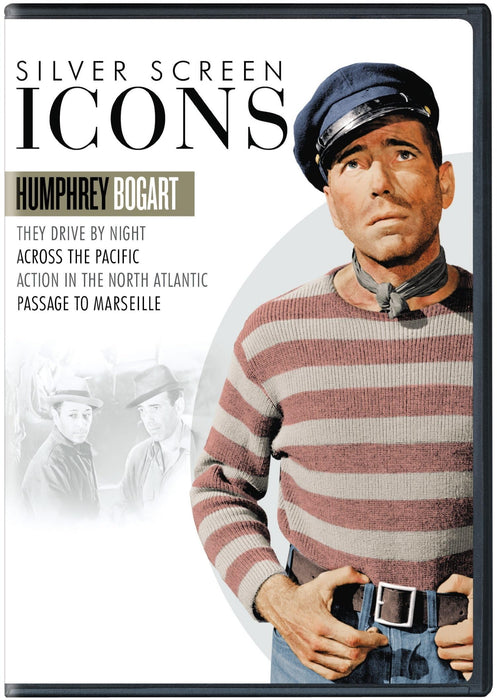 Silver Screen Icons: Humphrey Bogart (4FE) DVD - movie cover art