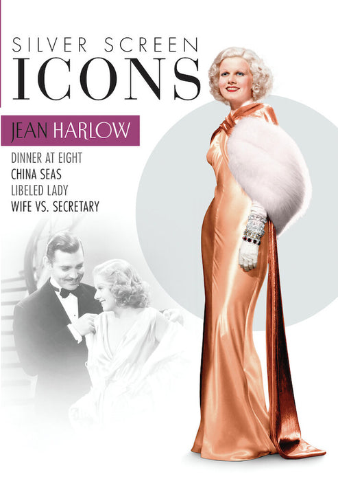 Silver Screen Icons: Jean Harlow (MOD) (DVD Movie) - movie cover art