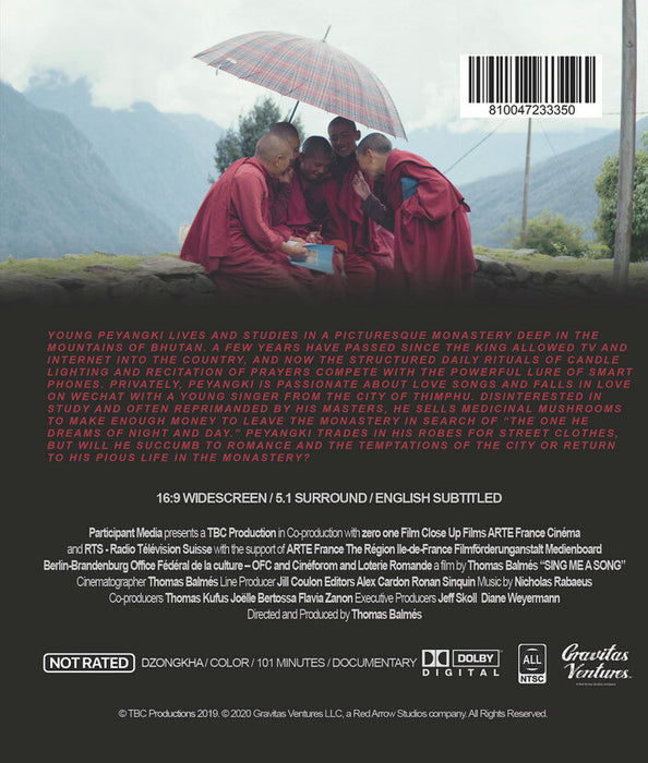 Sing Me a Song (MOD) (BluRay Movie) - back cover art