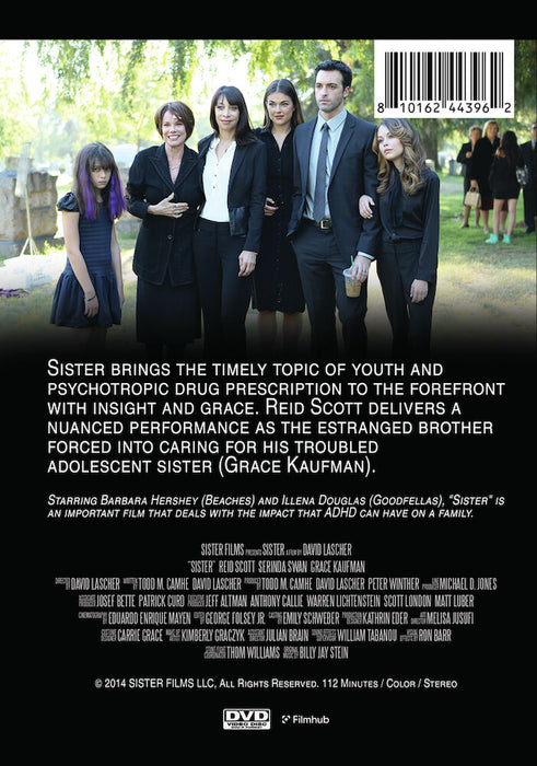 Sister (MOD) (DVD Movie) - back cover art