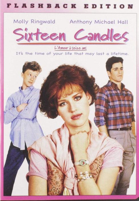 Sixteen Candles - Flashback Edition DVD - movie cover art