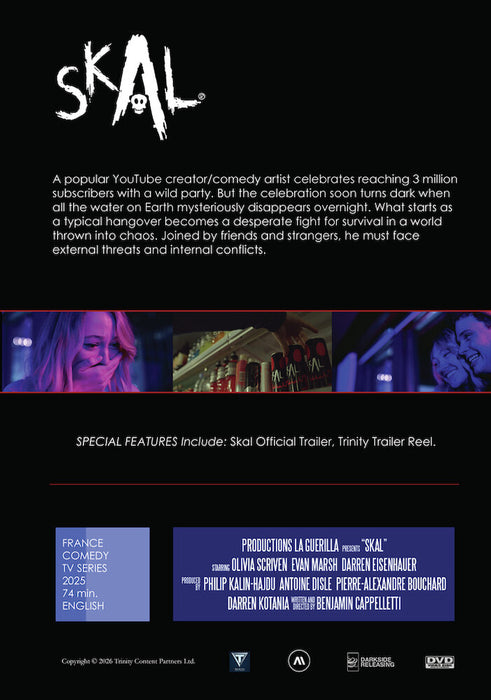 Skal (MOD) (DVD Movie) - back cover art