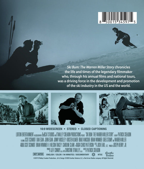 Ski Bum: The Warren Miller Story (MOD) (BluRay Movie) - back cover art