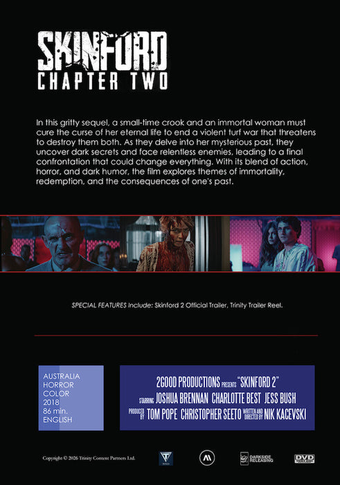 Skinford 2 (MOD) (DVD Movie) - back cover art