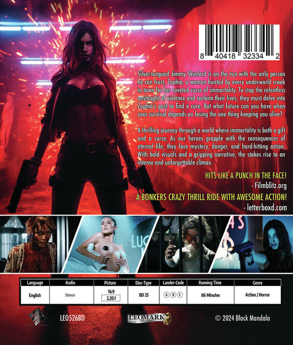 Skinford Chapter Two - The Cursse (MOD) (BluRay Movie) - back cover art