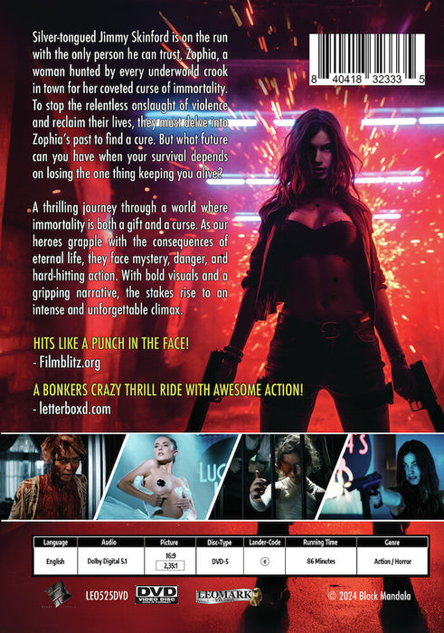 Skinford Chapter Two - The Cursse (MOD) (DVD Movie) - back cover art
