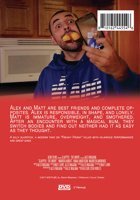 Slapped! The Movie (MOD) (DVD Movie) - back cover art