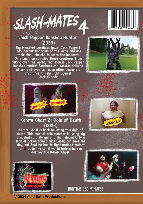 Slash-Mates Vol. 4 (MOD) (DVD Movie) - back cover art