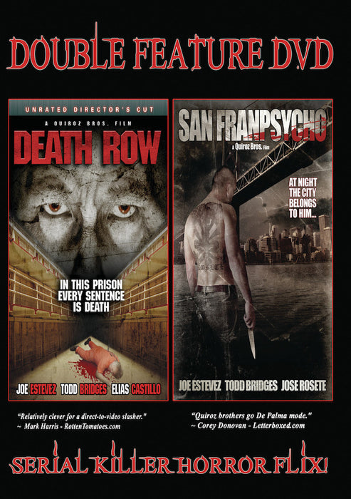 Slasher Double Feature - Death Row and San Franpsycho (MOD) (DVD Movie) - movie cover art