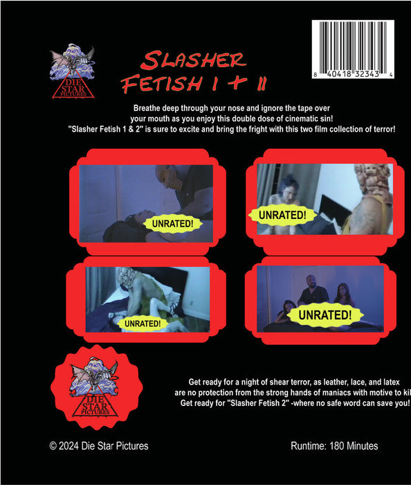 Slasher Fetish 1 & 2 (MOD) (BluRay Movie) - back cover art