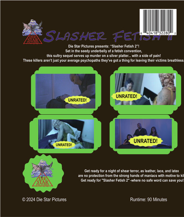Slasher Fetish 2 (MOD) (BluRay Movie) - back cover art