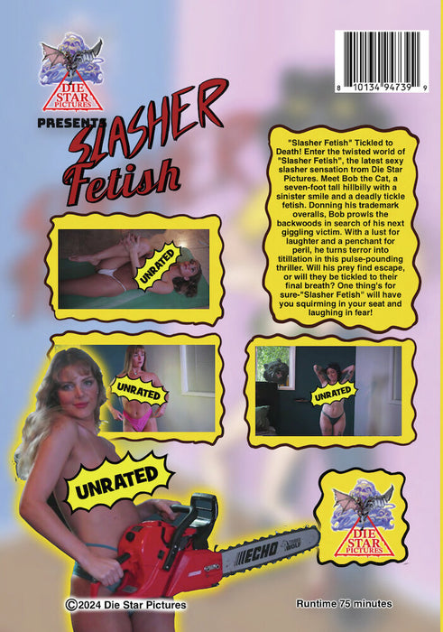 Slasher Fetish (MOD) (DVD Movie) - back cover art