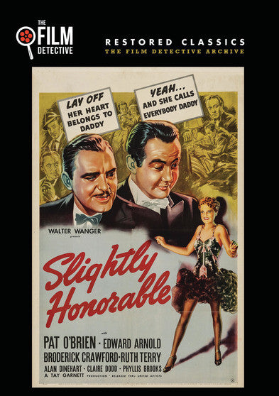 Slightly Honorable (The Film Detective Restored Version) (MOD) (DVD Movie) - movie cover art