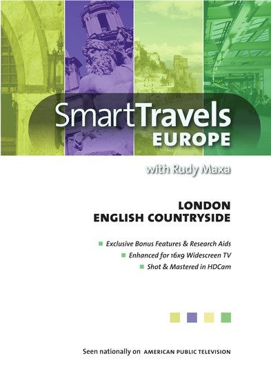 Smart Travels Europe with Rudy Maxa: London / English Countryside (MOD) (DVD Movie) - movie cover art