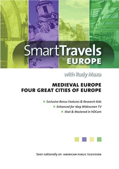 Smart Travels Europe with Rudy Maxa: Medieval Europe / Four Great Cities of Europe (MOD) (DVD Movie) - movie cover art