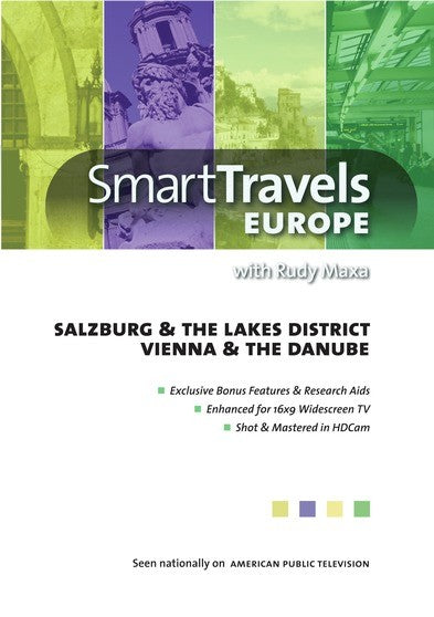 Smart Travels Europe with Rudy Maxa: Salzburg & the Lakes District / Vienna & the Danube (MOD) (DVD Movie) - movie cover art