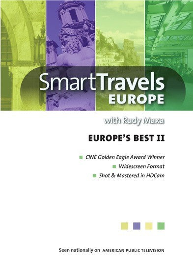 Smart Travels with Rudy Maxa: Europe's Best II (MOD) (DVD Movie) - movie cover art