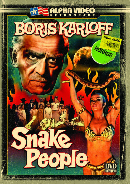 Snake People (Retro Cover Art) (MOD) (DVD MOVIE)