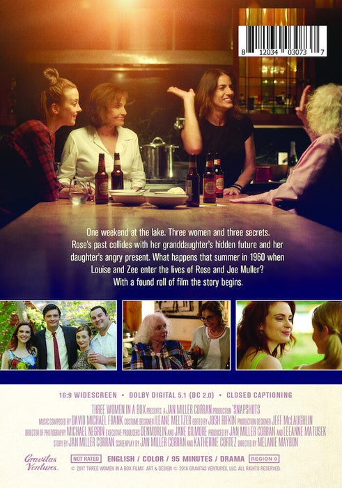 Snapshots (MOD) (DVD Movie) - back cover art