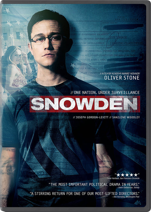 Snowden (MOD) (DVD Movie) - movie cover art