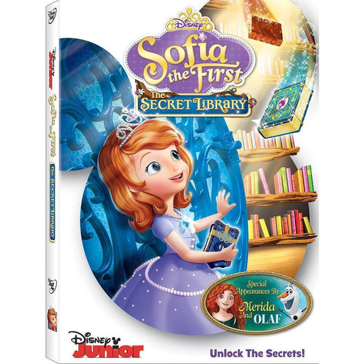 Sofia The First: The Secret Library (MOD) (DVD Movie) - movie cover art