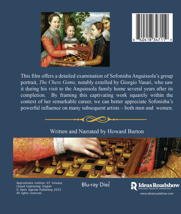 Sofonisba's Chess Game (MOD) (BluRay Movie) - back cover art