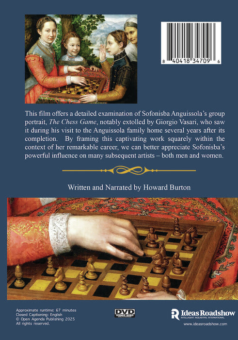 Sofonisba's Chess Game (MOD) (DVD Movie) - back cover art