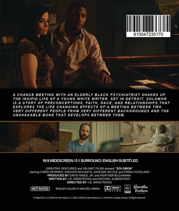 Solomon (MOD) (BluRay Movie) - back cover art