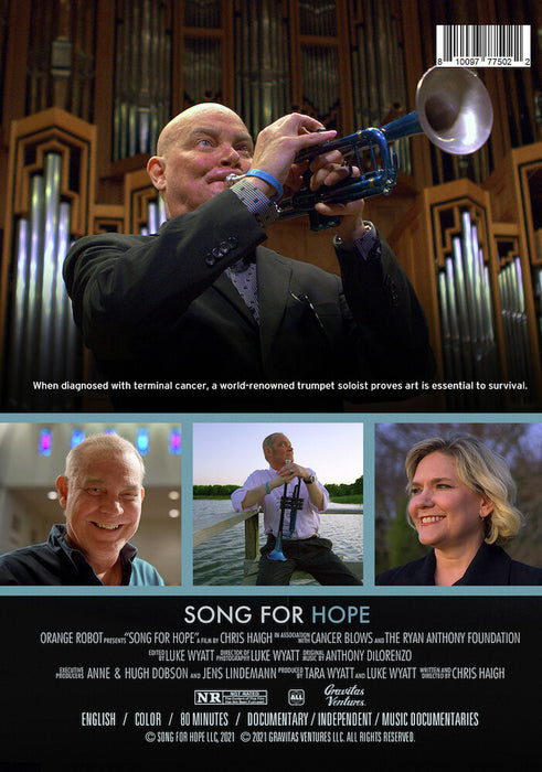 Song For Hope (MOD) (DVD Movie) - back cover art