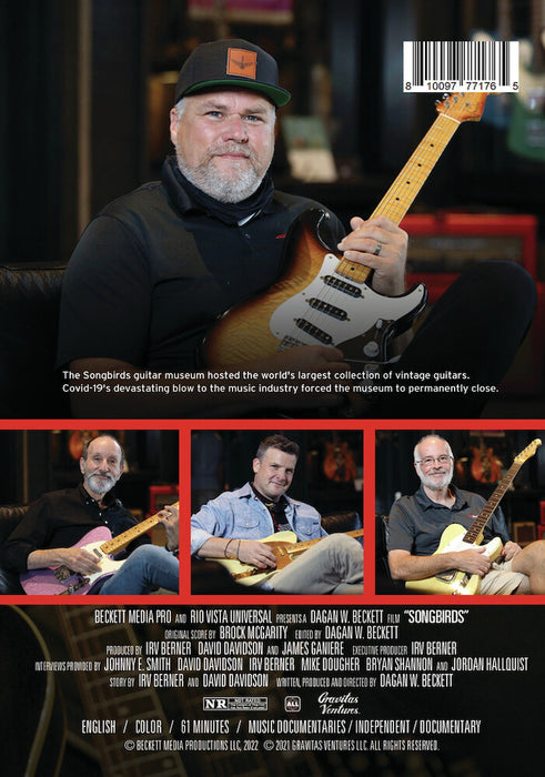 Songbirds (MOD) (DVD Movie) - back cover art