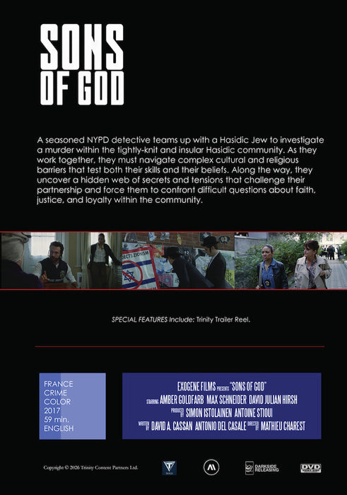 Sons Of God (MOD) (DVD Movie) - back cover art