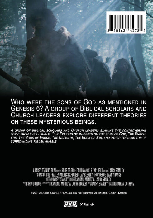 Sons of God: Fallen Angels Explored (MOD) (DVD Movie) - back cover art